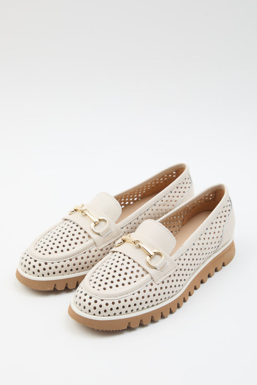 Tre Emme Mocassino Latte Donna - 2