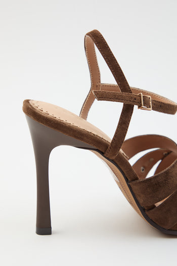 Tre Emme Sandalo Dark Brown Donna - 3