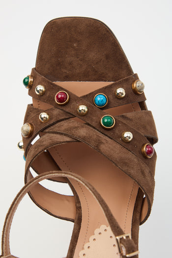 Tre Emme Sandalo Dark Brown Donna - 6