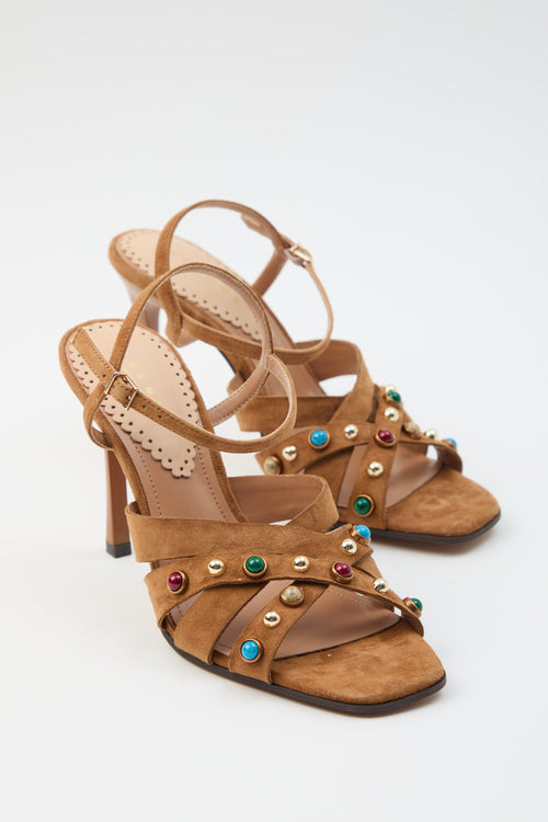 Tre Emme Sandalo Tan Donna