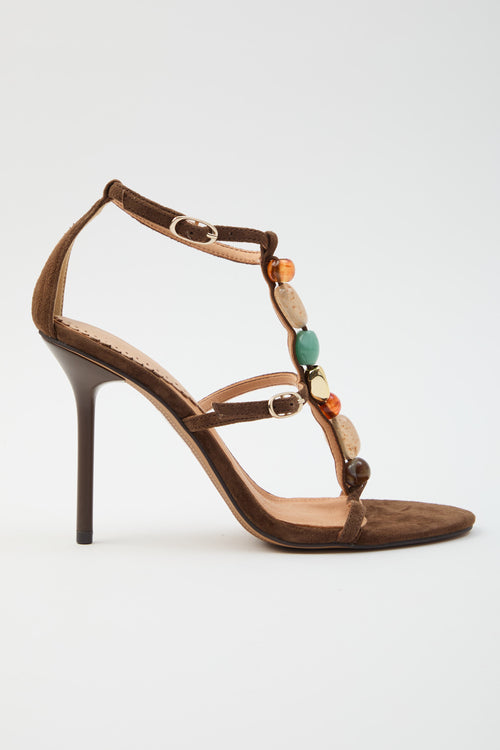 Tre Emme Sandalo Dark Brown Donna - 2
