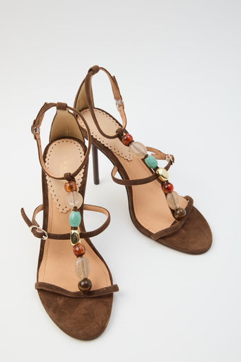 Tre Emme Sandalo Dark Brown Donna - 4