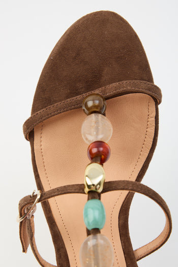 Tre Emme Sandalo Dark Brown Donna - 5