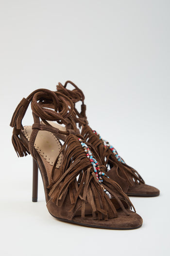 Tre Emme Sandalo Dark Brown Donna - 7