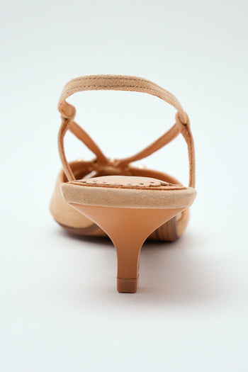 Tre Emme Slingback Beige Donna - 5