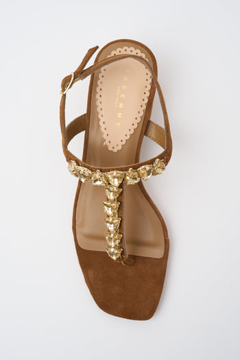 Tre Emme Sandalo Camel Donna - 3
