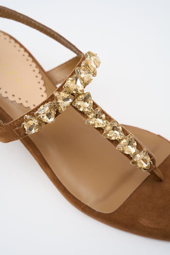 Tre Emme Sandalo Camel Donna - 4