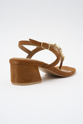 Tre Emme Sandalo Camel Donna - 5