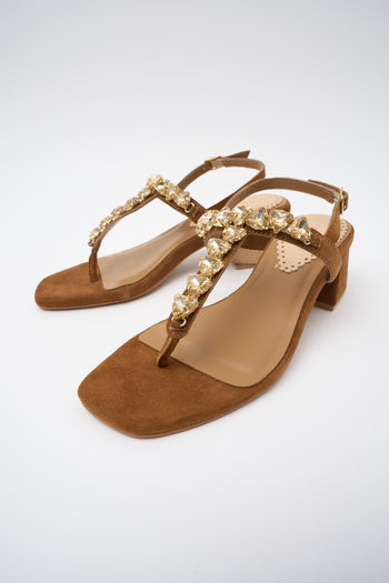 Tre Emme Sandalo Camel Donna - 6