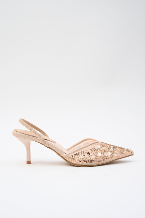 Tre Emme Slingback Beige Donna