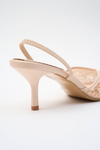 Tre Emme Slingback Beige Donna - 3