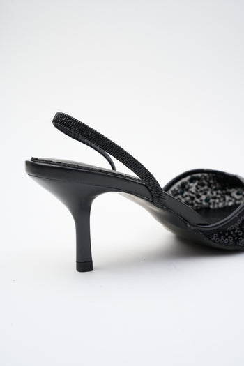 Tre Emme Slingback Black Donna - 4