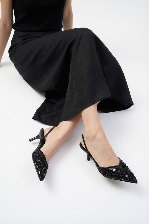 Tre Emme Slingback Black Donna