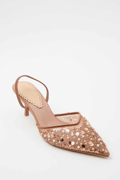 Tre Emme Slingback Khaki Donna - 2