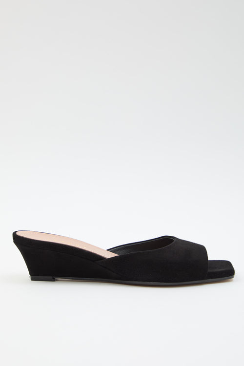 Tre Emme Sandalo Nero Donna
