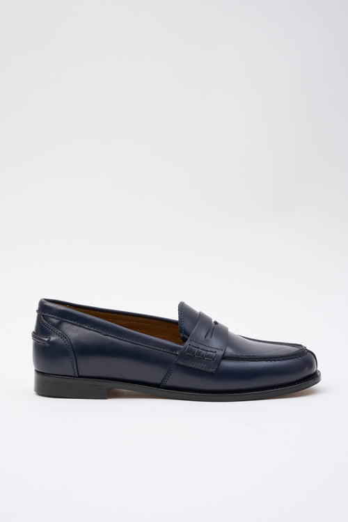 Tre Emme Mocassino Blu Donna
