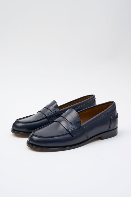 Tre Emme Mocassino Blu Donna - 2