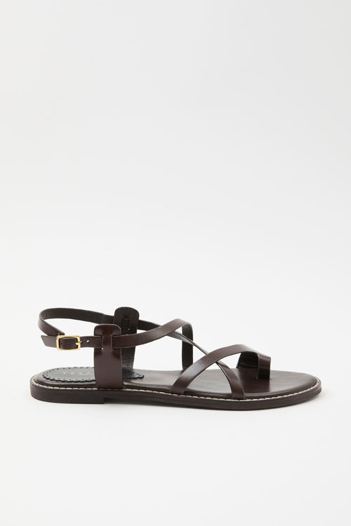 Tre Emme Sandalo Brown Donna