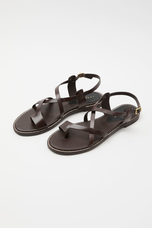 Tre Emme Sandalo Brown Donna - 2