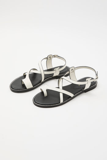 Tre Emme Sandalo Off White Donna - 3
