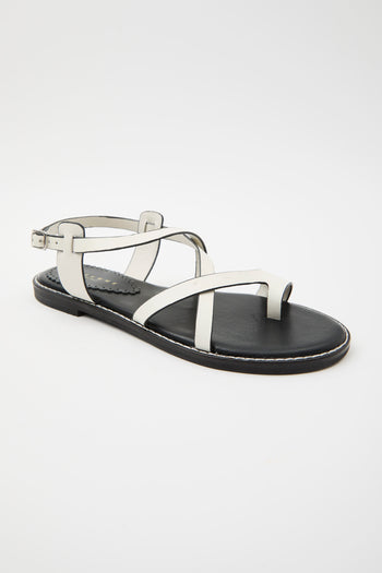 Tre Emme Sandalo Off White Donna - 4