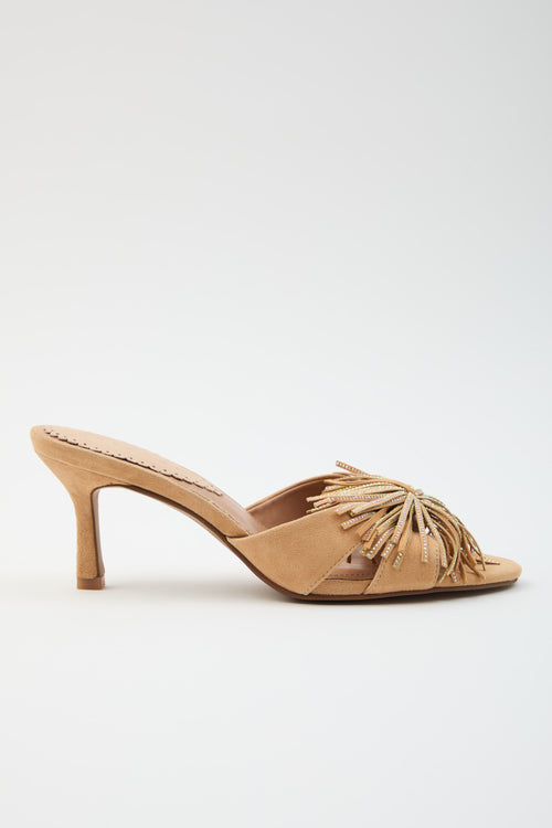 Tre Emme Ciabatta Beige Donna - 2