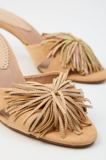Tre Emme Ciabatta Beige Donna - 4