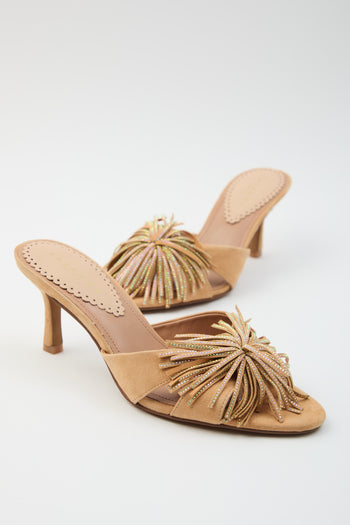 Tre Emme Ciabatta Beige Donna - 6