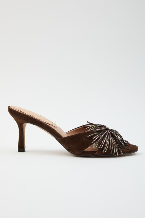 Tre Emme Ciabatta Dark Brown Donna - 2