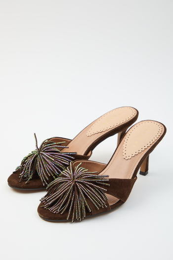 Tre Emme Ciabatta Dark Brown Donna - 3