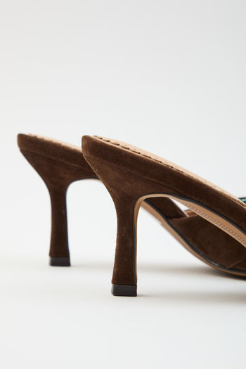 Tre Emme Ciabatta Dark Brown Donna - 4