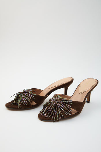 Tre Emme Ciabatta Dark Brown Donna - 6