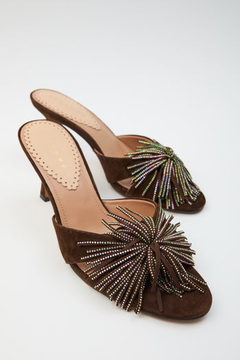 Tre Emme Ciabatta Dark Brown Donna - 10