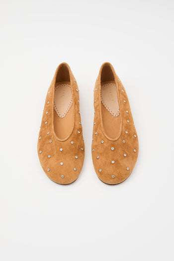 Tre Emme Ballerina Tan Donna - 4
