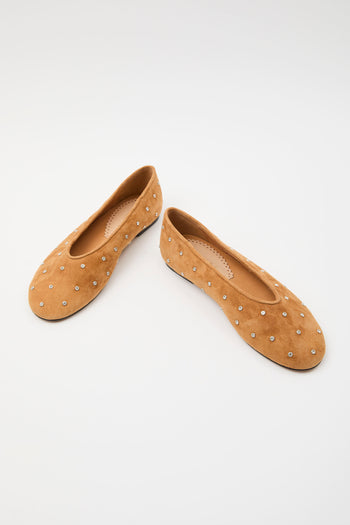 Tre Emme Ballerina Tan Donna - 7