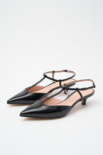 Tre Emme Slingback Nero Donna - 3