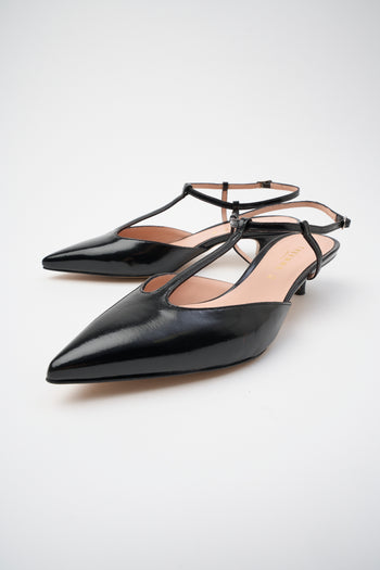 Tre Emme Slingback Nero Donna - 6