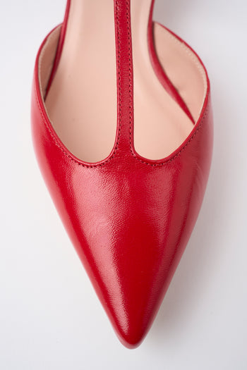 Tre Emme Slingback Rosso Fuoco Donna - 3