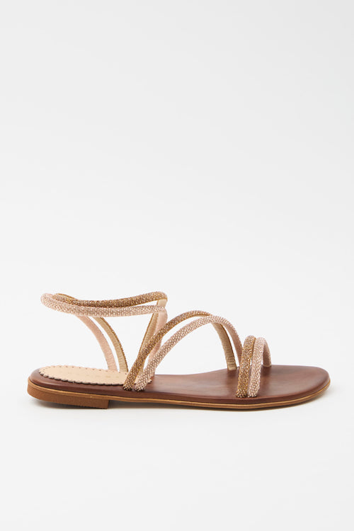 Tre Emme Sandalo Rose Gold/gold Donna