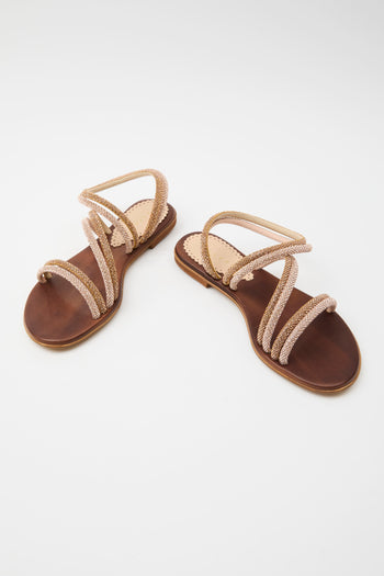 Tre Emme Sandalo Rose Gold/gold Donna - 5