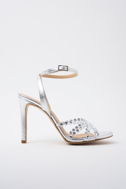 Tre Emme Sandalo Argento Donna