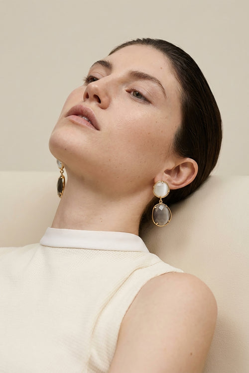 Tre Emme Orecchini Polvere/oro Donna