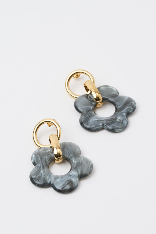 Tre Emme Orecchini Nero/oro Donna