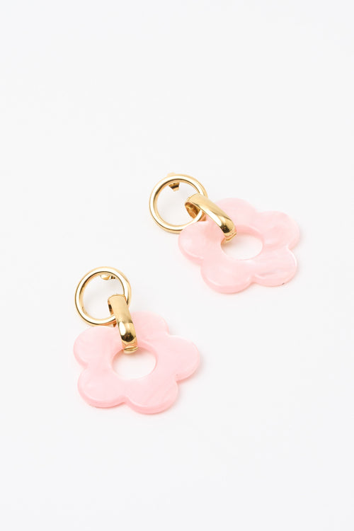 Tre Emme Orecchini Rosa/oro Donna