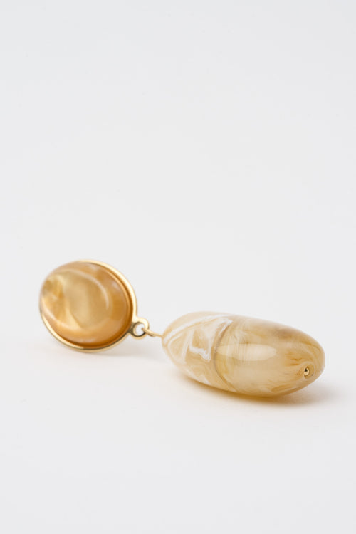 Tre Emme Orecchini Beige/oro Donna - 2