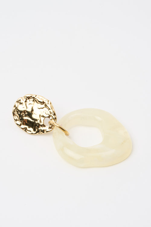Tre Emme Orecchini Latte/oro Donna - 2