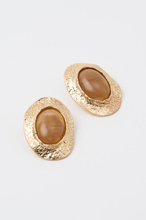 Tre Emme Orecchini Nocciola Donna