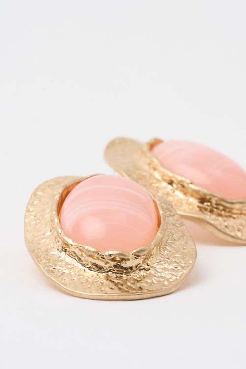 Tre Emme Orecchini Rosa/oro Donna - 2