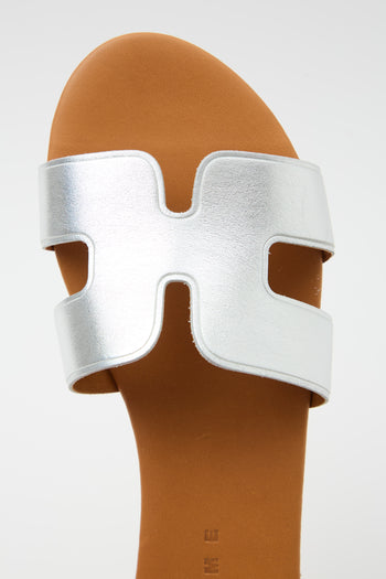 Tre Emme Ciabatta Argento Donna - 4
