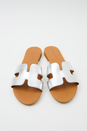Tre Emme Ciabatta Argento Donna - 7